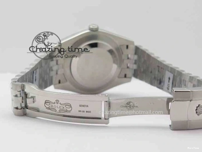 MiroTime 0514 EasyCare DateJust II 41mm BP Maker Best Edition White MOP Diamonds Dial On New Version Jubilee Bracelet A 3625